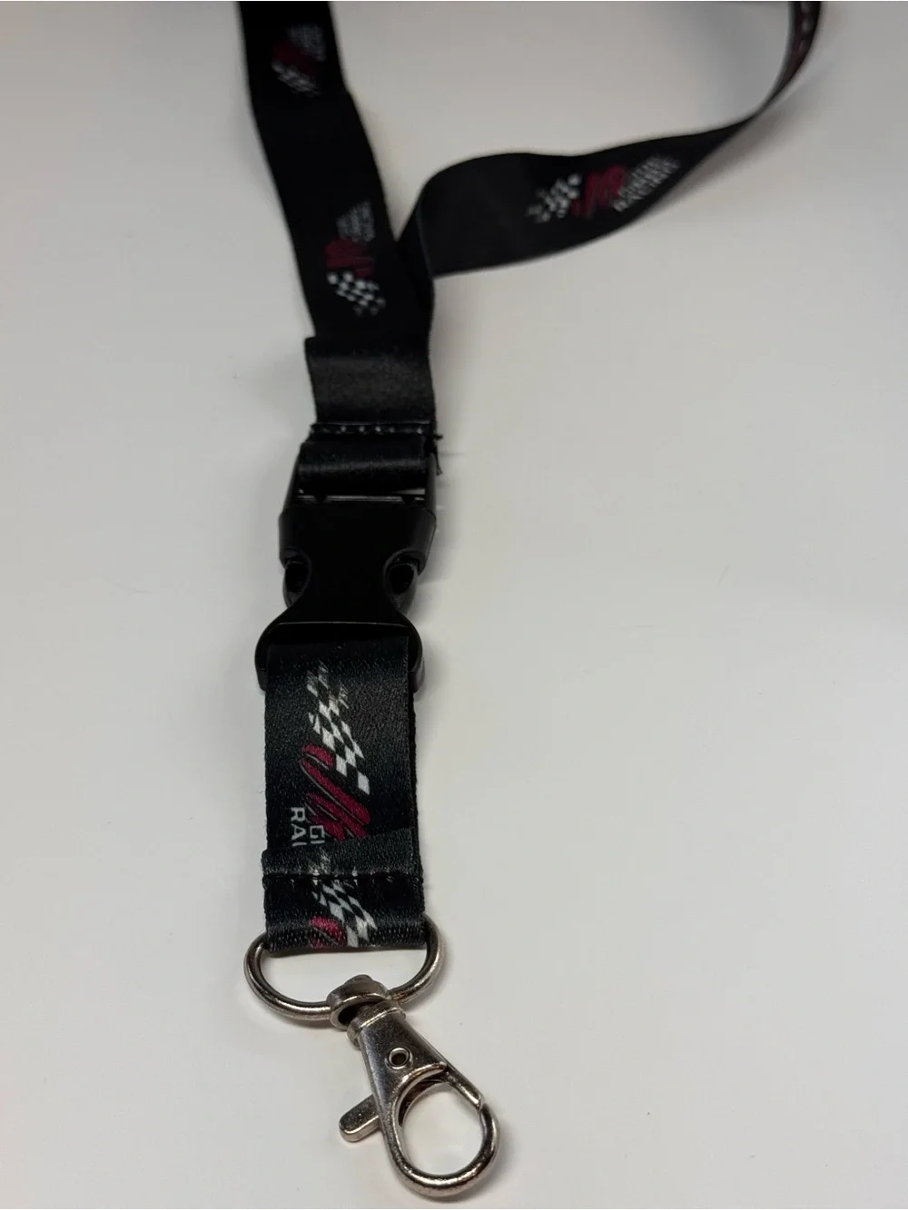 Joe Gibbs Racing Black Logo Lanyard – NASCAR Team Merch
